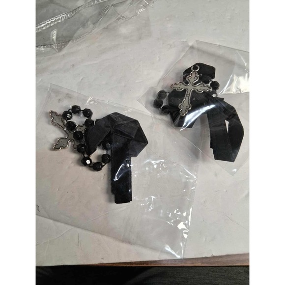 Spirit Halloween Gothic Devil Costume Velvet Dress Wings Headband Child Small - Picture 12 of 14